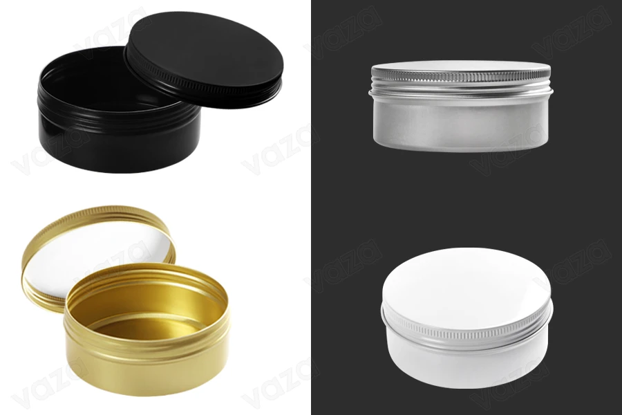 250ml Aluminiumdose mit Innendichtung am Deckel - 12 Stck-produktbild