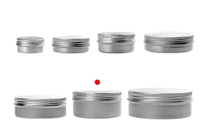 Pot en aluminium de 200ml avec fenêtre sur le couvercle - 12 pcs-8