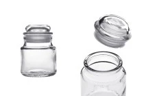 Βάζο γυάλινο 100 ml με καπάκι για αεροστεγές κλείσιμο Βάζο γυάλινο 100 ml με καπάκι για αεροστεγές κλείσιμο