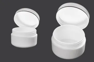 30ml Acrylweiß Wasserflasche mit Deckel - 12 Stck-2