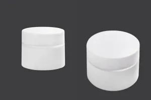 Vasetto di plastica da 10 ml a doppio fondo con inserto interno – 12 pz-8
