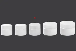 Vasetto di plastica da 10 ml a doppio fondo con inserto interno – 12 pz-5