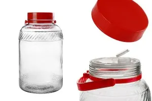 Bocal de 8 litres pour stockage d’aliments et de boissons-2