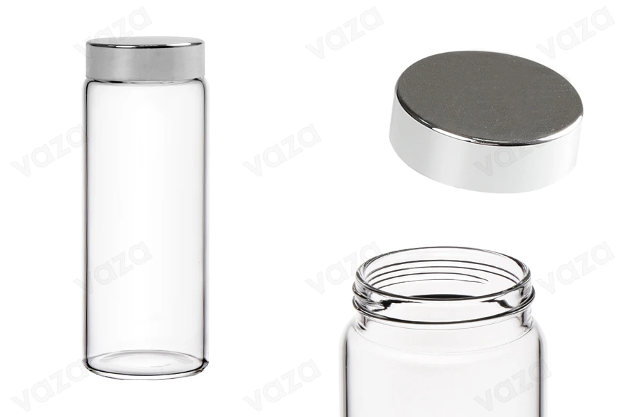 Βάζο γυάλινο 150 ml με καπάκι και εσωτερικό παρέμβυσμα Βάζο γυάλινο 150 ml με καπάκι και εσωτερικό παρέμβυσμα-εικόνα_προϊοντική