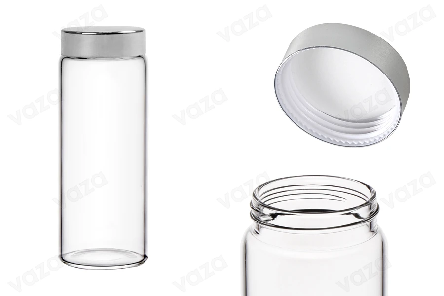 Βάζο γυάλινο 150 ml με καπάκι και εσωτερικό παρέμβυσμα Βάζο γυάλινο 150 ml με καπάκι και εσωτερικό παρέμβυσμα-εικόνα_διαστάσεις