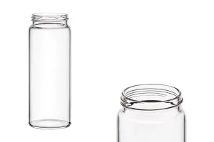 150ml glass jar with cap and EPE liner inserted in the cap-3