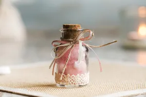 Glass bottle with natural cork 60 ml-7