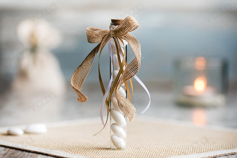 Tubetti di vetro con tappo in sughero per bomboniere di matrimonio e battesimo - confezione da 10 pezzi. Tubetti di vetro con tappo in sughero per bomboniere di matrimonio e battesimo - confezione da 10 pezzi.-gruppo_immagini