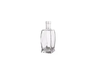 Elegant 200ml glass bottle for olive oil and spirits