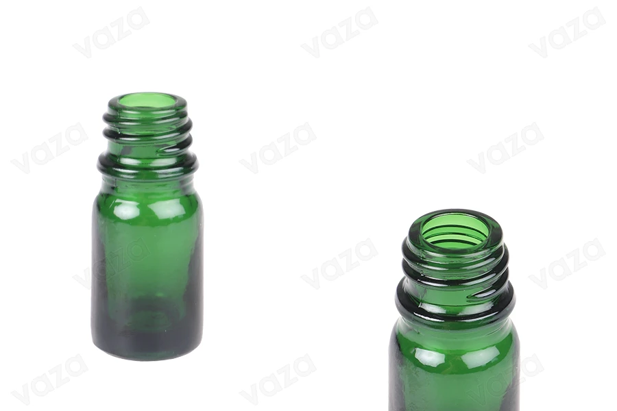 5ml green glass bottle for essential oils with PP18 mouth-image_product