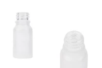 Γυάλινο μπουκαλάκι για αιθέρια έλαια 10 ml διάφανο αμμοβολής με στόμιο PP18 Γυάλινο μπουκαλάκι για αιθέρια έλαια 10 ml διάφανο αμμοβολής με στόμιο PP18