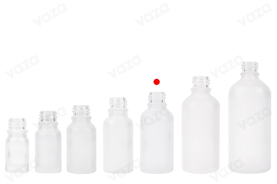 Γυάλινο μπουκαλάκι για αιθέρια έλαια 30 ml διάφανο αμμοβολής με στόμιο PP18 Γυάλινο μπουκαλάκι για αιθέρια έλαια 30 ml διάφανο αμμοβολής με στόμιο PP18-εικόνα_σύνθεση