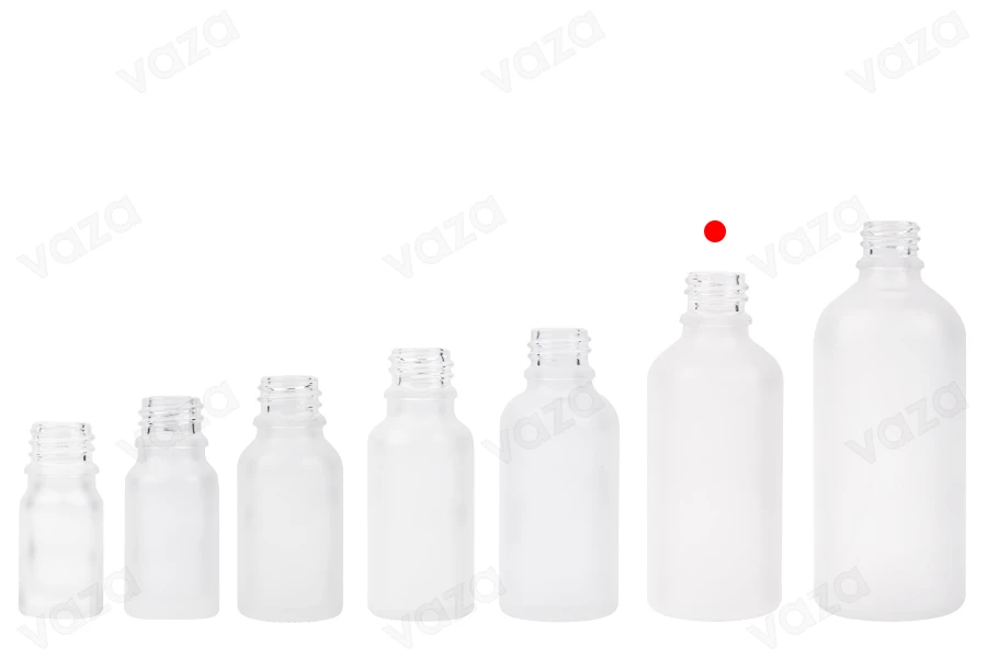 Γυάλινο μπουκαλάκι για αιθέρια έλαια 50 ml διάφανο αμμοβολής με στόμιο PP18 Γυάλινο μπουκαλάκι για αιθέρια έλαια 50 ml διάφανο αμμοβολής με στόμιο PP18-εικόνα_σύνθεση