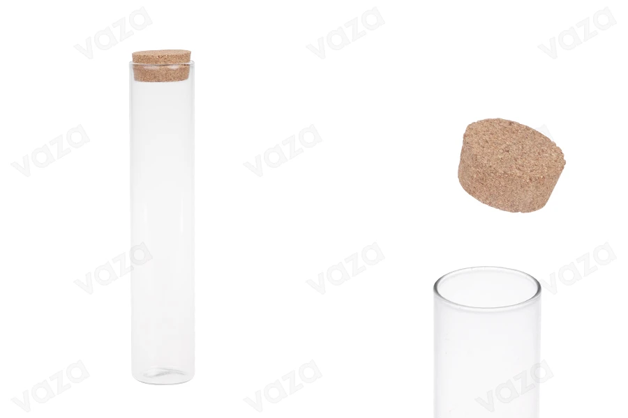 Μπομπονιέρα γυάλινος σωλήνας 80 ml με φελλό για γάμο-βάπτιση 30x150mm Μπομπονιέρα γυάλινος σωλήνας 80 ml με φελλό για γάμο-βάπτιση 30x150mm-εικόνα_προϊοντική