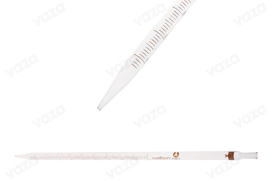 Pipette en verre de 10 ml à volume défini avec graduation-εικόνα_προϊοντική