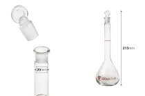 200 ml Messzylinder mit Glasstopfen 200 ml Messzylinder mit Glasstopfen