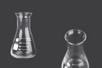 Γυάλινη κωνική φιάλη (Erlenmeyer) 100 ml με ενδείξεις ογκομέτρησης