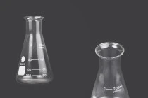 Γυάλινη κωνική φιάλη (Erlenmeyer) 200 ml με ενδείξεις ογκομέτρησης Γυάλινη κωνική φιάλη (Erlenmeyer) 200 ml με ενδείξεις ογκομέτρησης