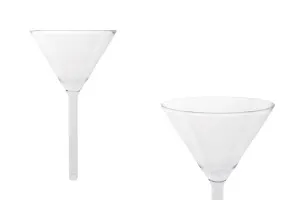 Entonnoir en verre de diamètre 90 mm (extrémité 8 mm)-1
