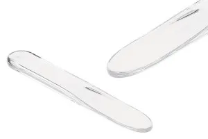 Plastikspachtel für Cremes (PE) transparent 68 mm - 50 Stk