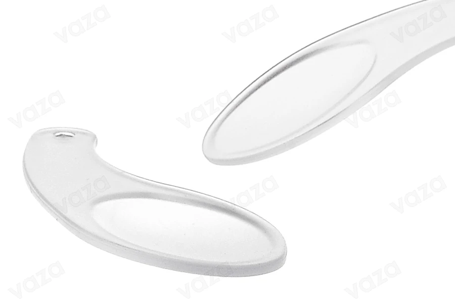 Spatola per plastica crema (PE) trasparente 67 mm - 12 pz-immagine_prodotto
