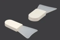 Silicone spatula 62 mm with plastic (PE) handle for cream - 12 pcs Silicone spatula 62 mm with plastic (PE) handle for cream - 12 pcs