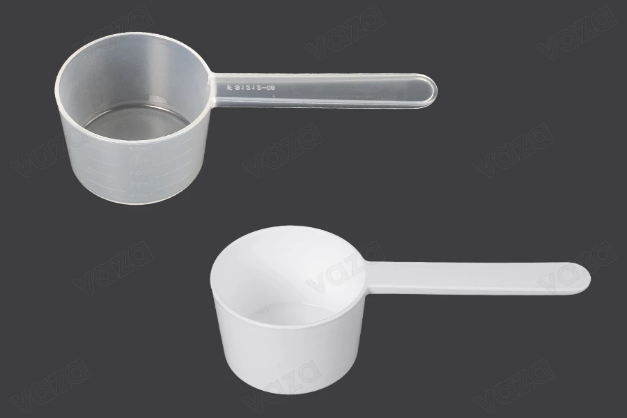 Messbecher 50ml Kunststoff (PE) mit Graduierung - 6 Stk-produktbild