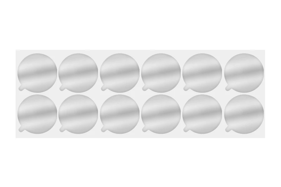 Joint auto-adhésif en aluminium 44 mm - 12 pcs