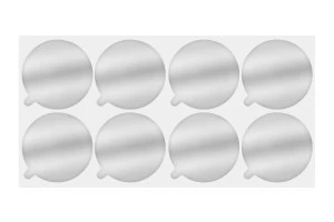 Silver adhesive liner  67 mm-  8 pcs-2