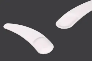 Kosmetikspachtel für Creme aus Kunststoff (PE) 54 mm -24 Stücke