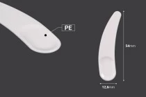 Σπάτουλα για κρέμα πλαστική (PE) 54 mm - 24 τμχ Σπάτουλα για κρέμα πλαστική (PE) 54 mm - 24 τμχ