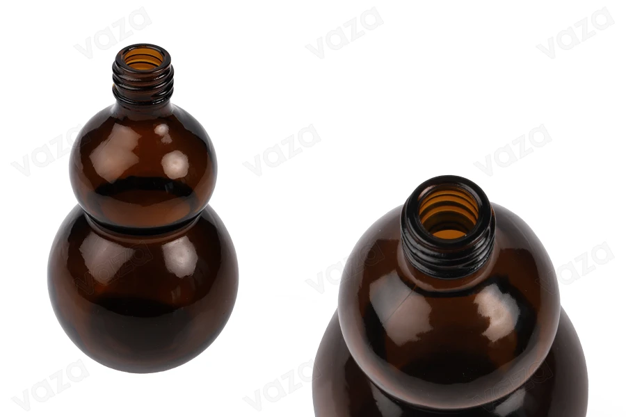 Braunglasflasche 100ml für Ätherische Öle (PP18)-produktbild