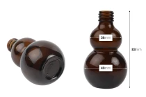 Μπουκαλάκι αιθέριων ελαίων 50 ml γυάλινο καραμελέ (PP18) Μπουκαλάκι αιθέριων ελαίων 50 ml γυάλινο καραμελέ (PP18)