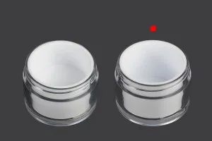 Doppelseitiges Cremeglas 50 ml mit Deckel und Kunststoffverschluss-5