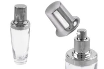 Γυάλινο μπουκαλάκι 100ml με αντλία και ιδιαίτερο καπάκι Γυάλινο μπουκαλάκι 100ml με αντλία και ιδιαίτερο καπάκι