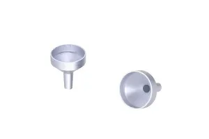 Aluminium Trichter Matt  -Durchmesser 17 mm (Endung 4 mm)