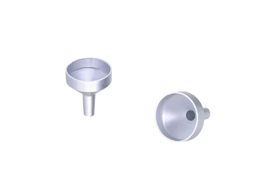Aluminium Trichter Matt -Durchmesser 17 mm (Endung 4 mm) Aluminium Trichter Matt -Durchmesser 17 mm (Endung 4 mm)