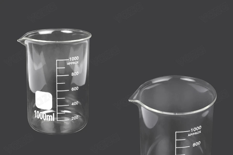 Ποτήρι ζέσεως 1000 ml γυάλινο κυλινδρικό-εικόνα_προϊοντική