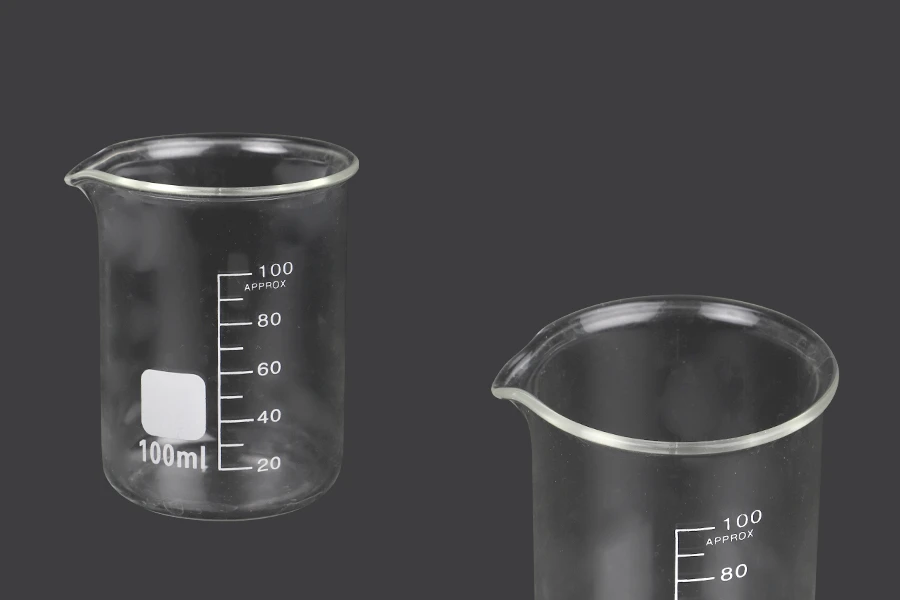 Ποτήρι ζέσεως 100 ml γυάλινο κυλινδρικό