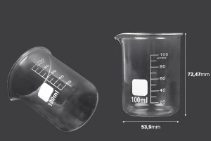 Becherglas 100 ml zylindrisch-2