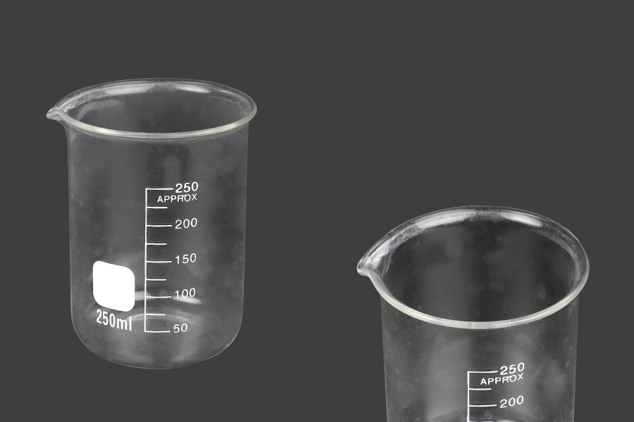 Becherglas 250ml Glaszylinder Becherglas 250ml Glaszylinder
