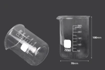 Becherglas 250ml Glaszylinder Becherglas 250ml Glaszylinder