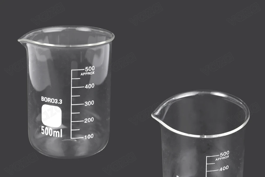 Becherglas 500ml Glaszylinder Becherglas 500ml Glaszylinder-produktbild