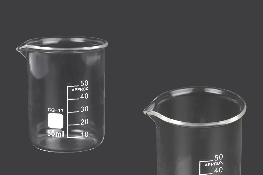 Ποτήρι ζέσεως 50 ml γυάλινο κυλινδρικό Ποτήρι ζέσεως 50 ml γυάλινο κυλινδρικό