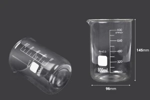 Becherglas 800ml Glaszylinder-2