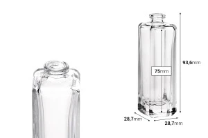 Φιάλη αρωμάτων 30 ml γυάλινη crimp 15 mm-2