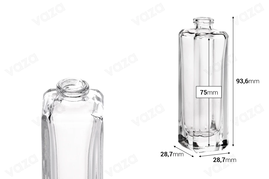 Φιάλη αρωμάτων 30 ml γυάλινη crimp 15 mm Φιάλη αρωμάτων 30 ml γυάλινη crimp 15 mm-εικόνα_διαστάσεις