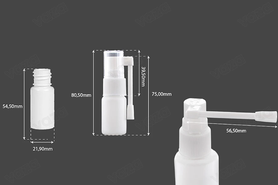 Μπουκαλάκι πλαστικό 10 ml με αντλία τοπικού ψεκασμού για φαρμακευτική χρήση - 12 τμχ-εικόνα_διαστάσεις