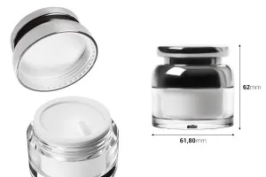 30 ml acrylic jar with cap and plastic sealing disc-2