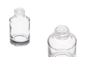 Bouteille en verre cylindrique de 50 ml-1